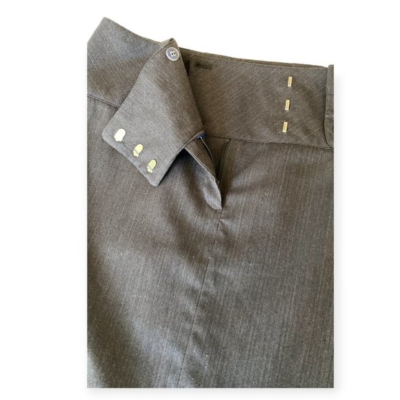 Smart Set Grey Pencil Skirt - Picture 2 of 5